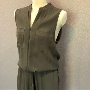 Monrow Jumpsuit - Olive Green
